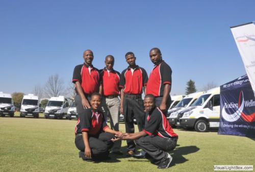 trucking wellness mobile wellness centre team